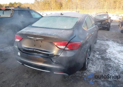 2015 Chrysler 200 C from USA, damaged, VIN 1C3CCCEG1FN540257